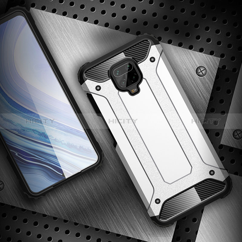 Coque Contour Silicone et Plastique Housse Etui Mat WL1 pour Xiaomi Redmi Note 9 Pro Plus