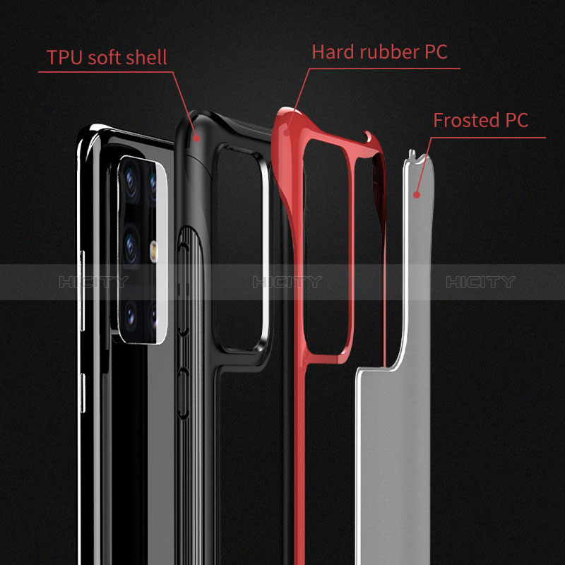 Coque Contour Silicone et Plastique Housse Etui Mat YF1 pour Samsung Galaxy S20 Plus 5G Plus