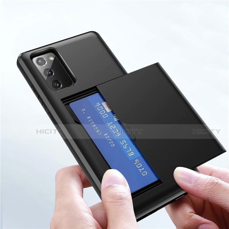 Coque Contour Silicone et Plastique Housse Etui Protection Integrale 360 Degres N01 pour Samsung Galaxy Note 20 5G Plus