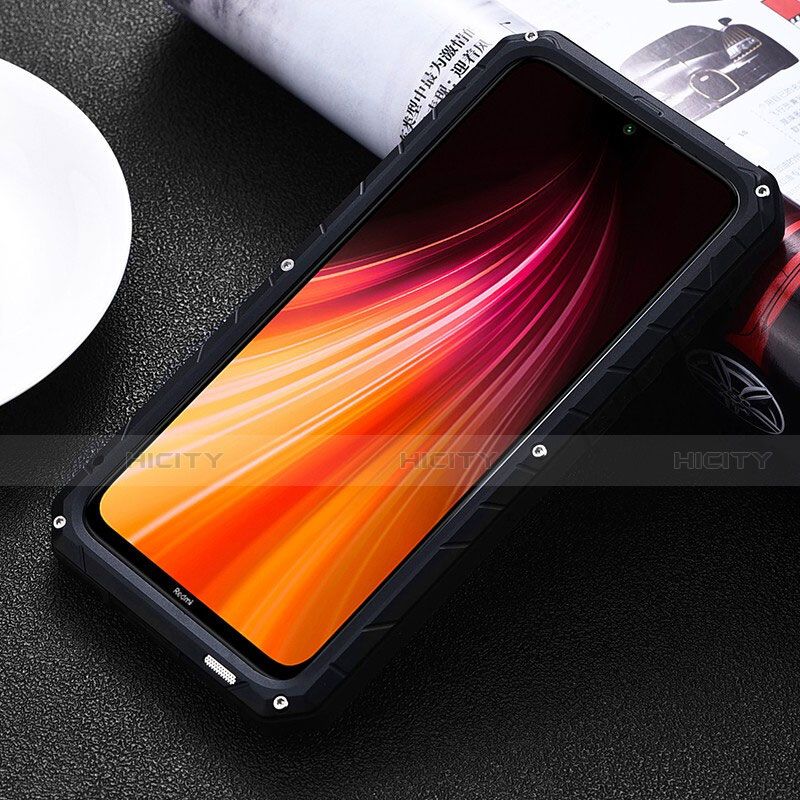 Coque Contour Silicone et Plastique Housse Etui Protection Integrale 360 Degres R01 pour Xiaomi Redmi Note 8T Plus