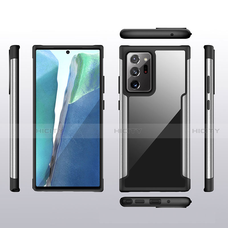 Coque Contour Silicone et Plastique Housse Etui Protection Integrale 360 Degres R02 pour Samsung Galaxy Note 20 Ultra 5G Plus