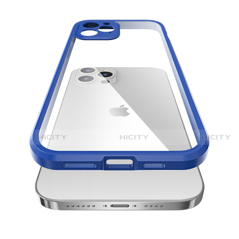 Coque Contour Silicone et Plastique Housse Etui Protection Integrale 360 Degres R05 pour Apple iPhone 12 Pro Plus