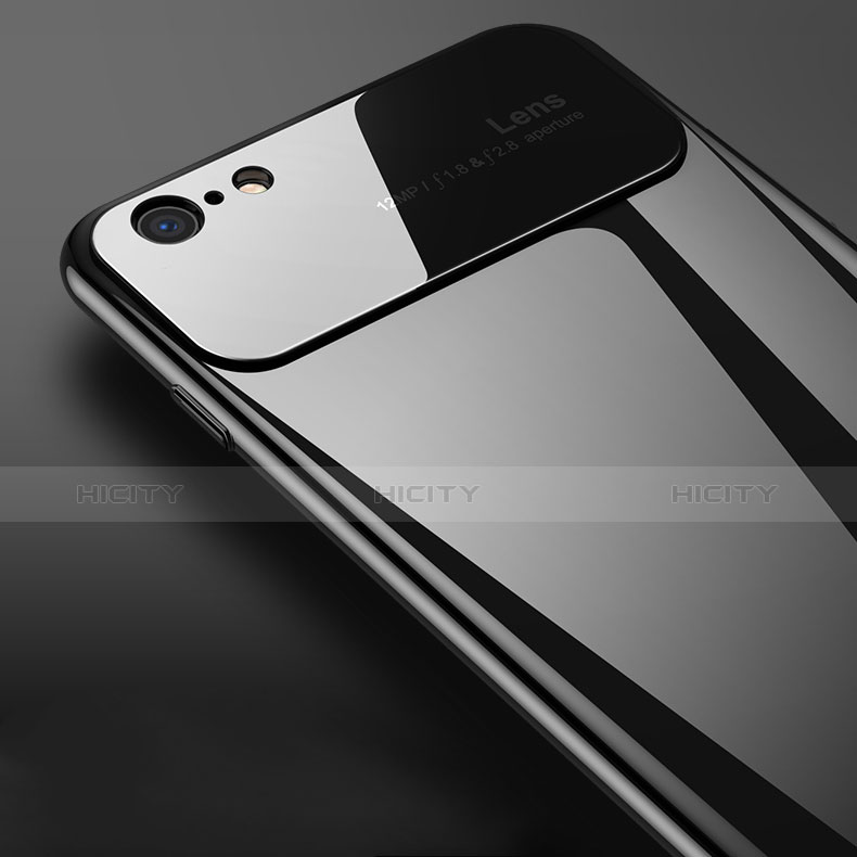 Coque Contour Silicone et Vitre Miroir Housse Etui pour Apple iPhone 6 Plus