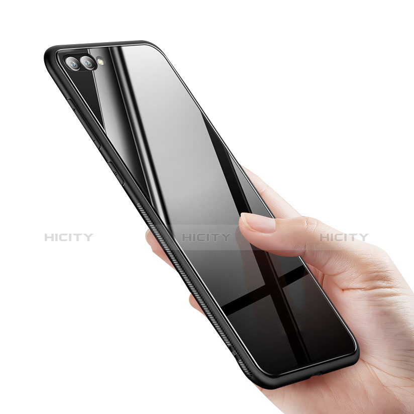 Coque Contour Silicone et Vitre Miroir Housse Etui pour Huawei Nova 2S Plus