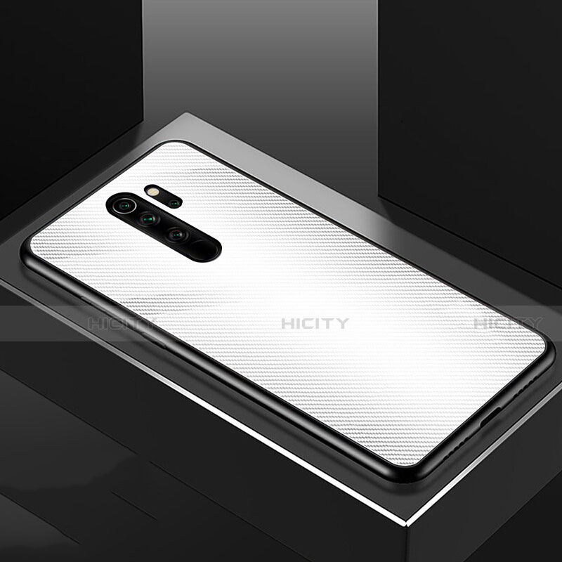 Coque Contour Silicone et Vitre Motif Fantaisie Miroir Etui Housse K01 pour Xiaomi Redmi Note 8 Pro Plus