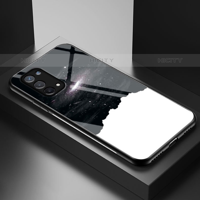 Coque Contour Silicone et Vitre Motif Fantaisie Miroir Etui Housse LS1 pour OnePlus Nord N200 5G Plus