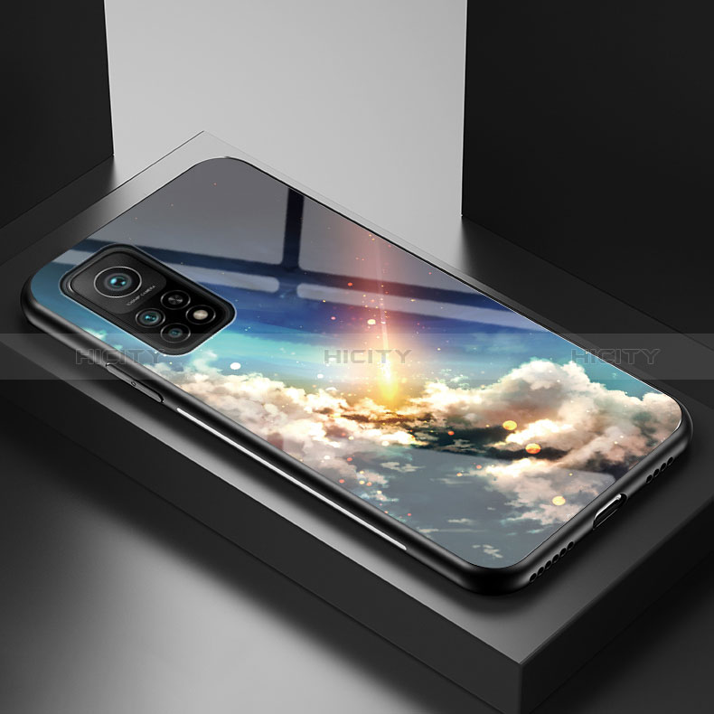 Coque Contour Silicone et Vitre Motif Fantaisie Miroir Etui Housse LS1 pour Xiaomi Mi 10T 5G Mixte Plus
