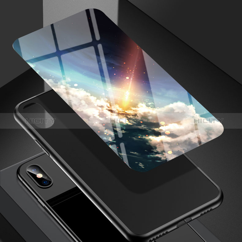 Coque Contour Silicone et Vitre Motif Fantaisie Miroir Etui Housse LS1 pour Xiaomi Mi Mix 4 5G Plus