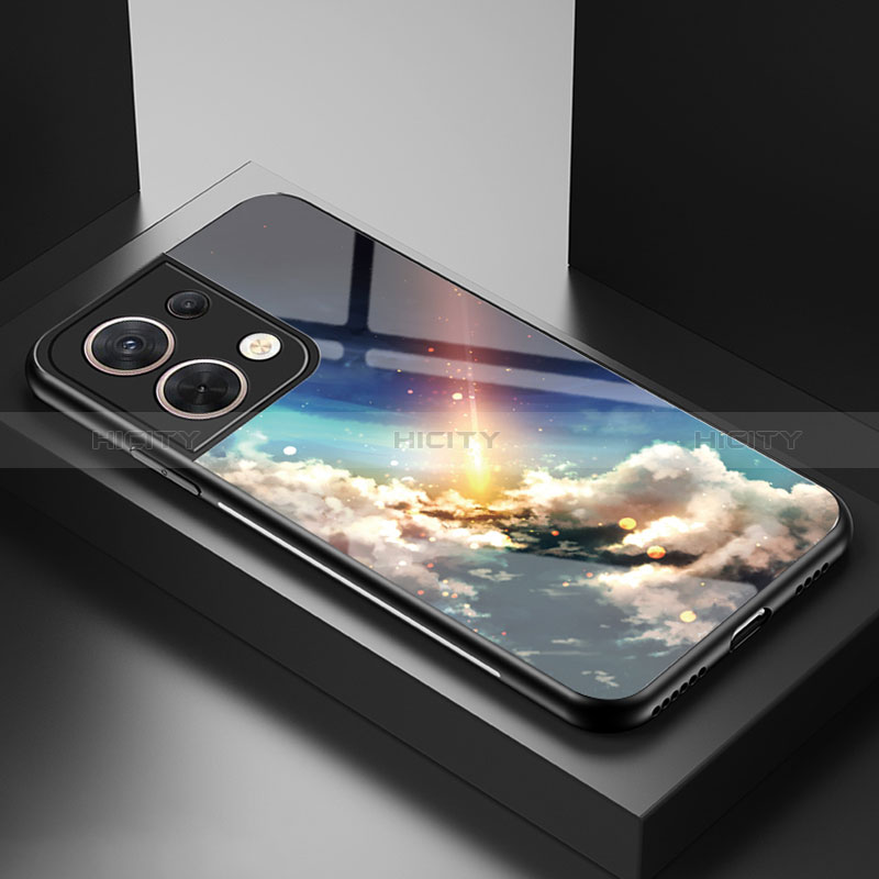 Coque Contour Silicone et Vitre Motif Fantaisie Miroir Etui Housse LS1 pour Xiaomi Redmi Note 13 5G Plus