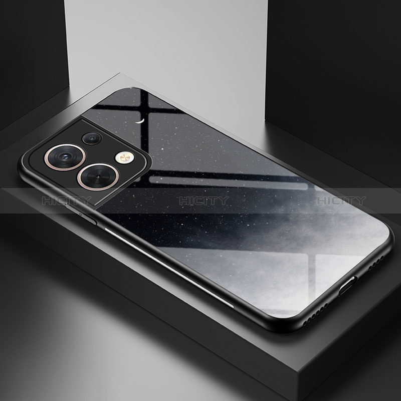 Coque Contour Silicone et Vitre Motif Fantaisie Miroir Etui Housse LS1 pour Xiaomi Redmi Note 13 5G Plus