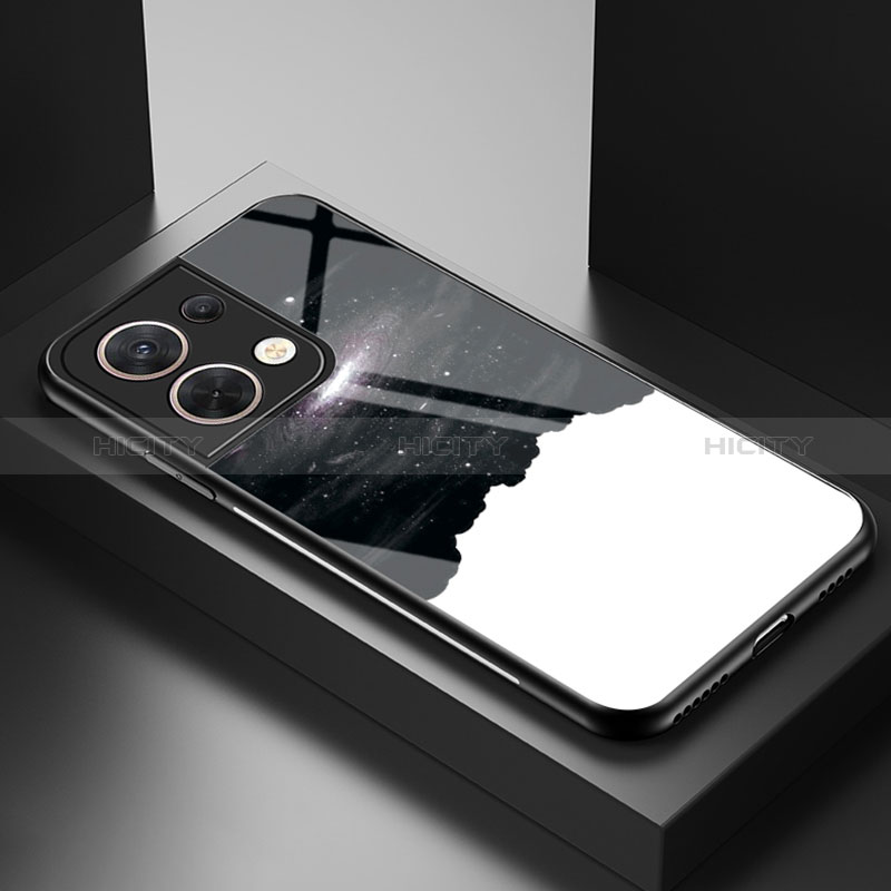 Coque Contour Silicone et Vitre Motif Fantaisie Miroir Etui Housse LS1 pour Xiaomi Redmi Note 13 Pro 5G Plus