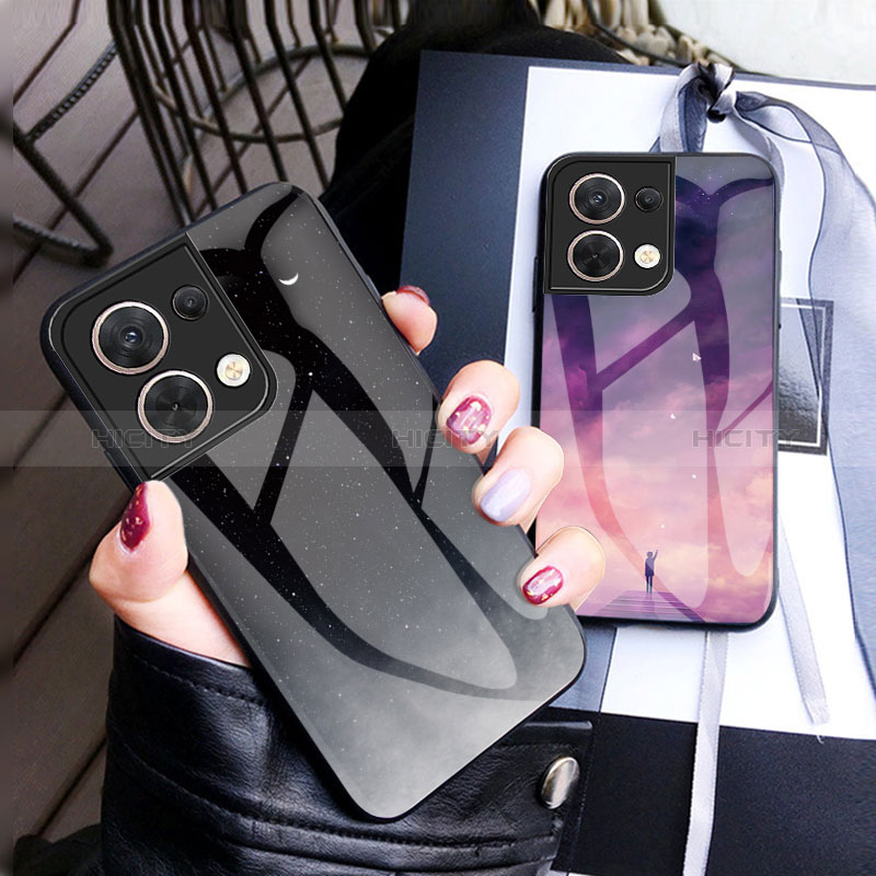 Coque Contour Silicone et Vitre Motif Fantaisie Miroir Etui Housse LS1 pour Xiaomi Redmi Note 13 Pro 5G Plus
