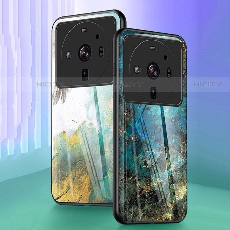 Coque Contour Silicone et Vitre Motif Fantaisie Miroir Etui Housse pour Xiaomi Mi 12S Ultra 5G Plus