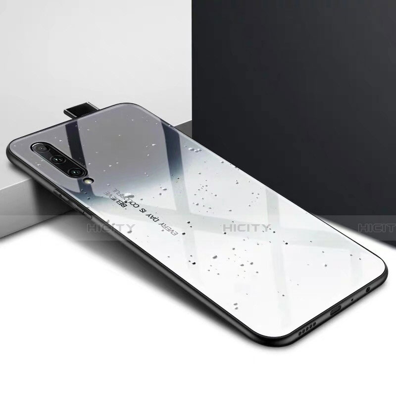 Coque Contour Silicone et Vitre Motif Fantaisie Miroir Etui Housse S01 pour Huawei Honor 9X Pro Plus