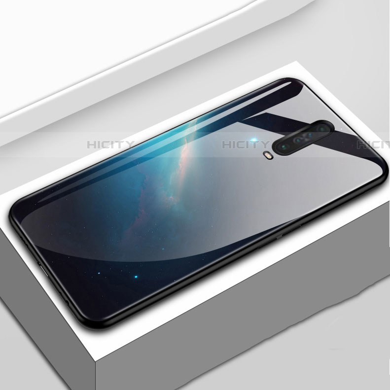 Coque Contour Silicone et Vitre Motif Fantaisie Miroir Etui Housse S02 pour Xiaomi Redmi K30i 5G Plus
