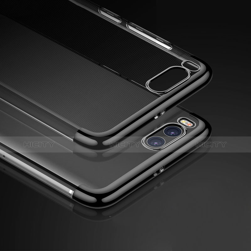 Coque Contour Silicone Transparente Gel pour Xiaomi Mi Note 3 Noir Plus
