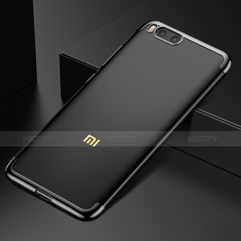 Coque Contour Silicone Transparente Gel pour Xiaomi Mi Note 3 Noir Plus