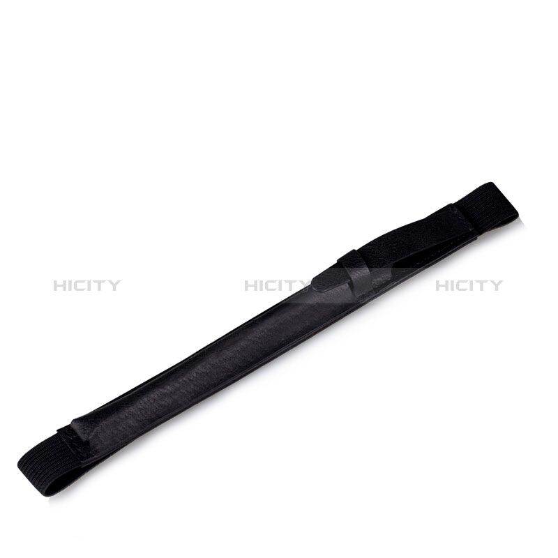 Coque en Cuir Protection Sac Pochette Elastique Douille de Poche Detachable P03 pour Apple Pencil Apple iPad Pro 12.9 Noir Plus