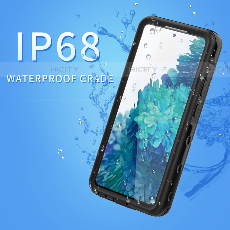 Coque Etanche Contour Silicone et Plastique Housse Etui Waterproof 360 Degres pour Samsung Galaxy A52 5G Plus