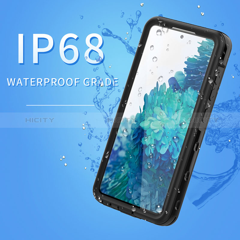 Coque Etanche Contour Silicone et Plastique Housse Etui Waterproof 360 Degres pour Samsung Galaxy A52s 5G Plus