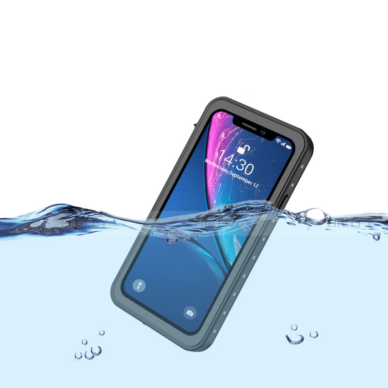 Coque Etanche Contour Silicone et Plastique Housse Etui Waterproof 360 Degres W01 pour Apple iPhone XR Plus