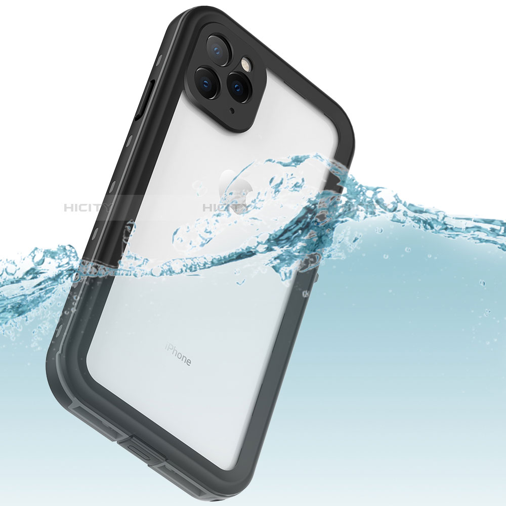 Coque Etanche Contour Silicone et Plastique Housse Etui Waterproof 360 Degres W04 pour Apple iPhone 11 Pro Max Plus