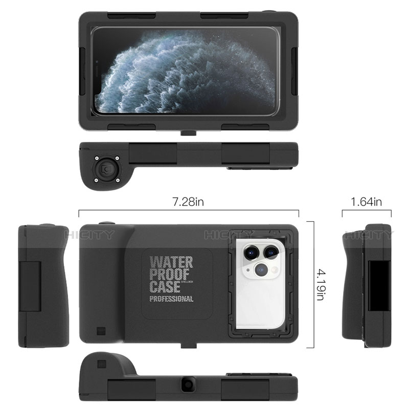 Coque Etanche Contour Silicone Housse et Plastique Etui Waterproof 360 Degres pour Samsung Galaxy Note 10 Plus 5G Plus