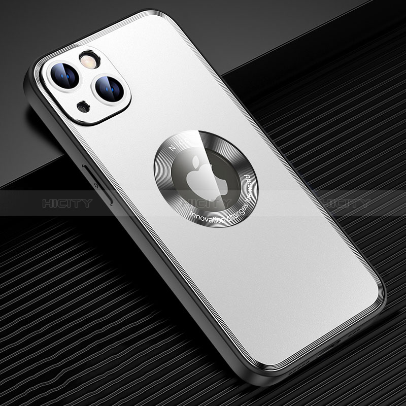 Coque Luxe Aluminum Metal Housse et Bumper Silicone Etui avec Mag-Safe Magnetic Magnetique JL2 pour Apple iPhone 14 Plus