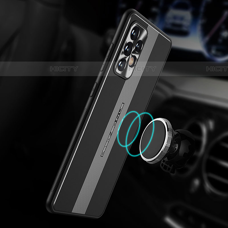 Coque Luxe Aluminum Metal Housse et Bumper Silicone Etui JL1 pour Samsung Galaxy A52 4G Plus