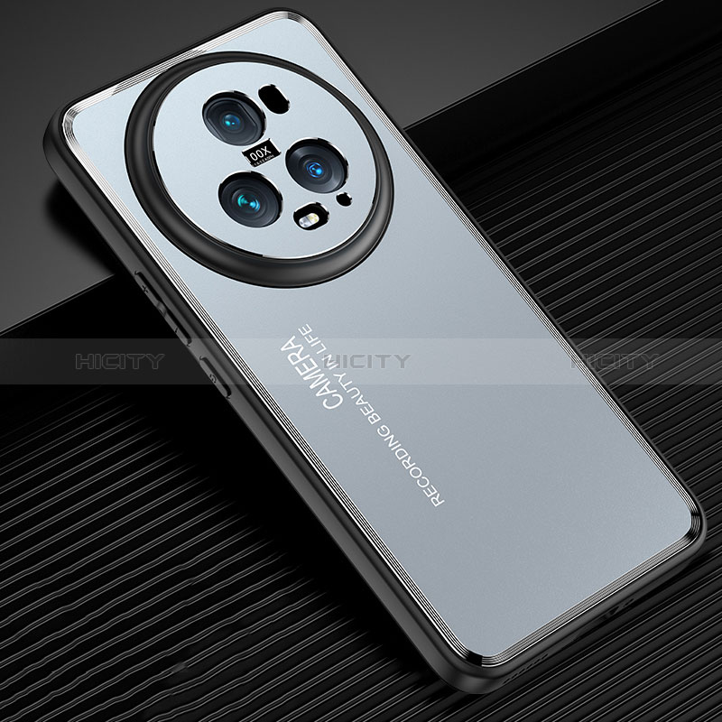 Coque Luxe Aluminum Metal Housse et Bumper Silicone Etui JL2 pour Huawei Honor Magic5 Pro 5G Plus