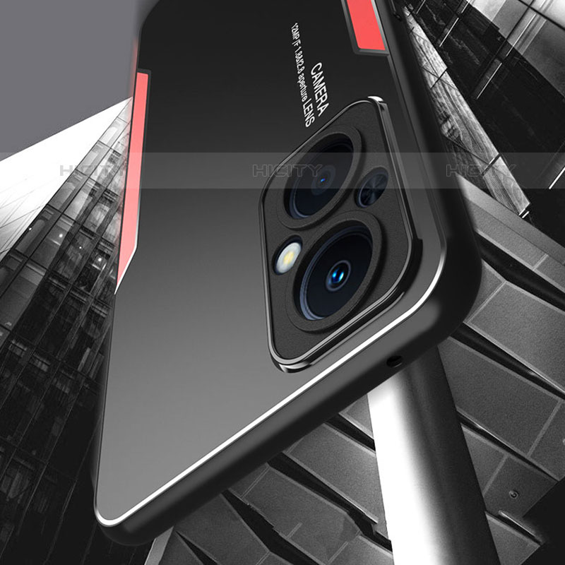 Coque Luxe Aluminum Metal Housse et Bumper Silicone Etui pour OnePlus Nord N20 5G Plus