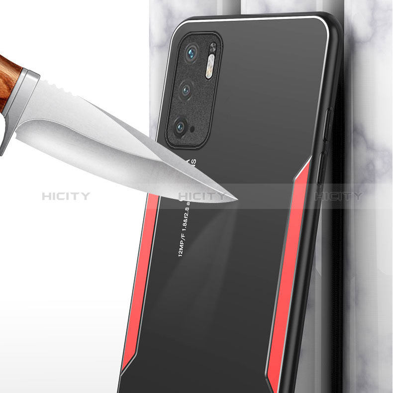 Coque Luxe Aluminum Metal Housse et Bumper Silicone Etui pour Xiaomi Redmi Note 10T 5G Plus