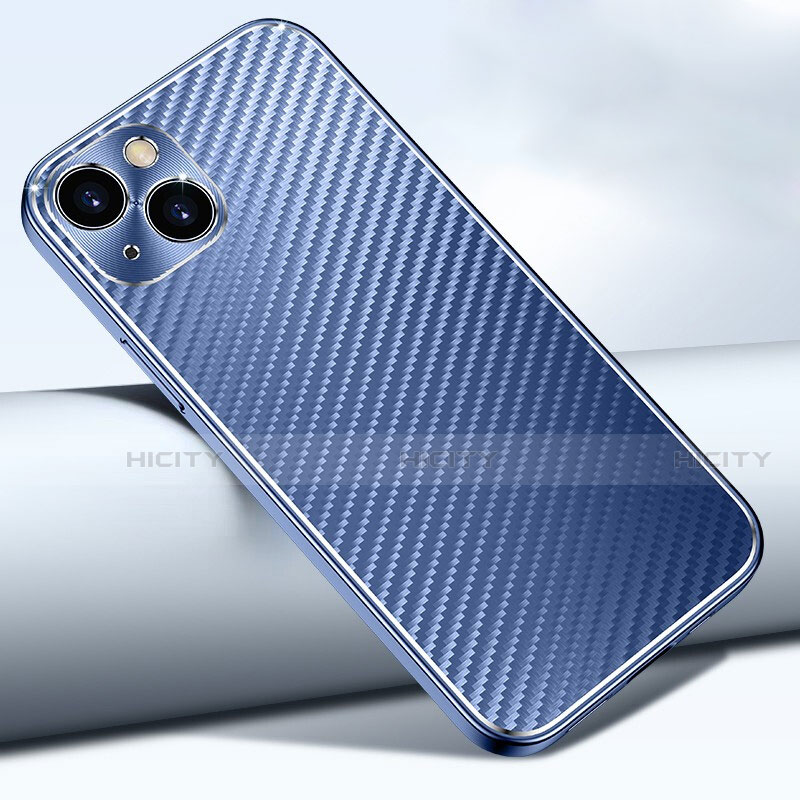 Coque Luxe Aluminum Metal Housse Etui 360 Degres M01 pour Apple iPhone 14 Plus