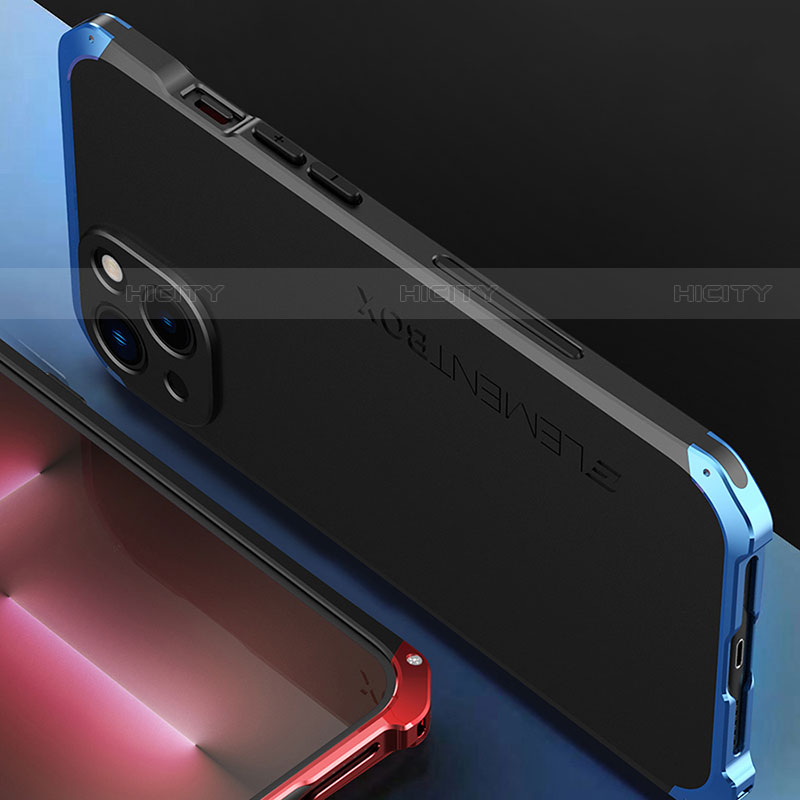 Coque Luxe Aluminum Metal Housse Etui 360 Degres pour Apple iPhone 14 Plus Plus