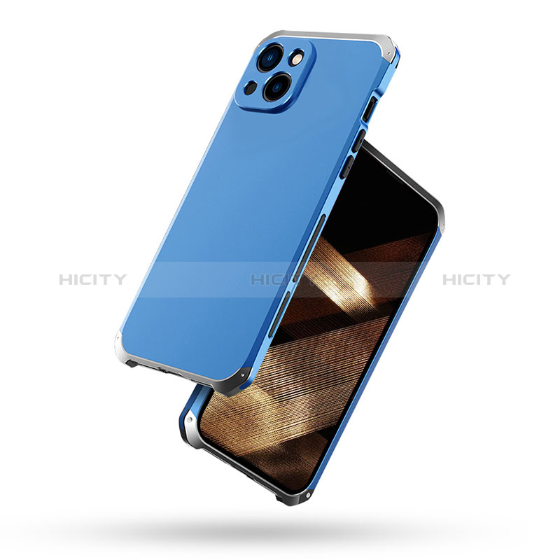 Coque Luxe Aluminum Metal Housse Etui 360 Degres pour Apple iPhone 15 Plus Plus
