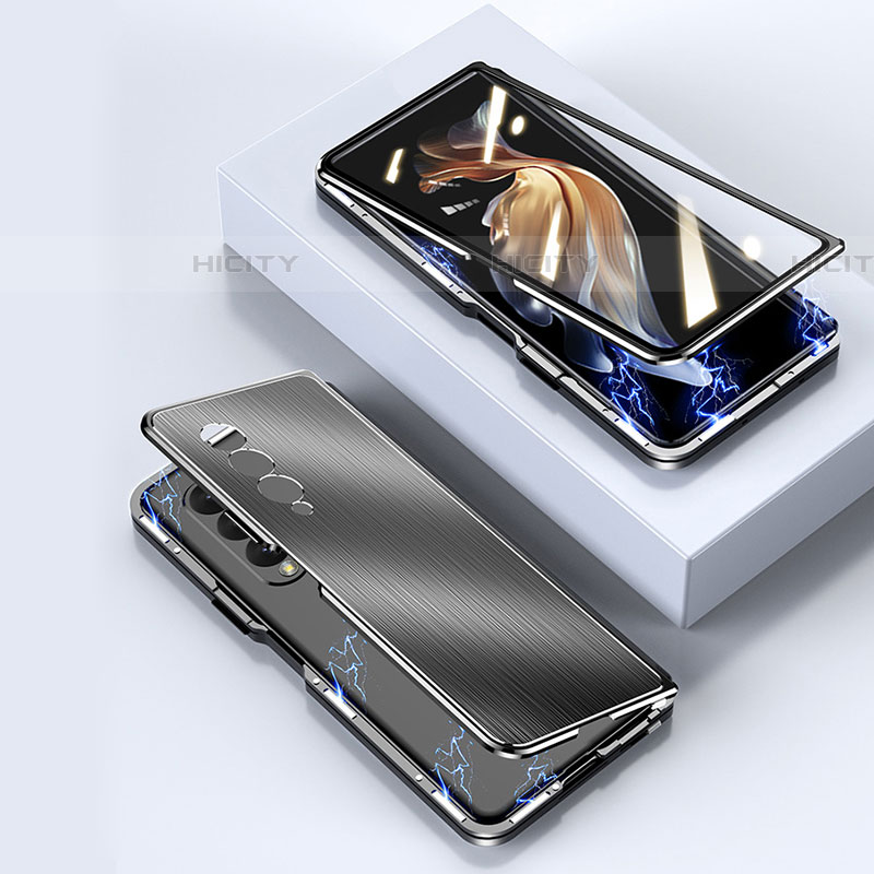 Coque Luxe Aluminum Metal Housse Etui 360 Degres pour Samsung Galaxy Z Fold4 5G Plus