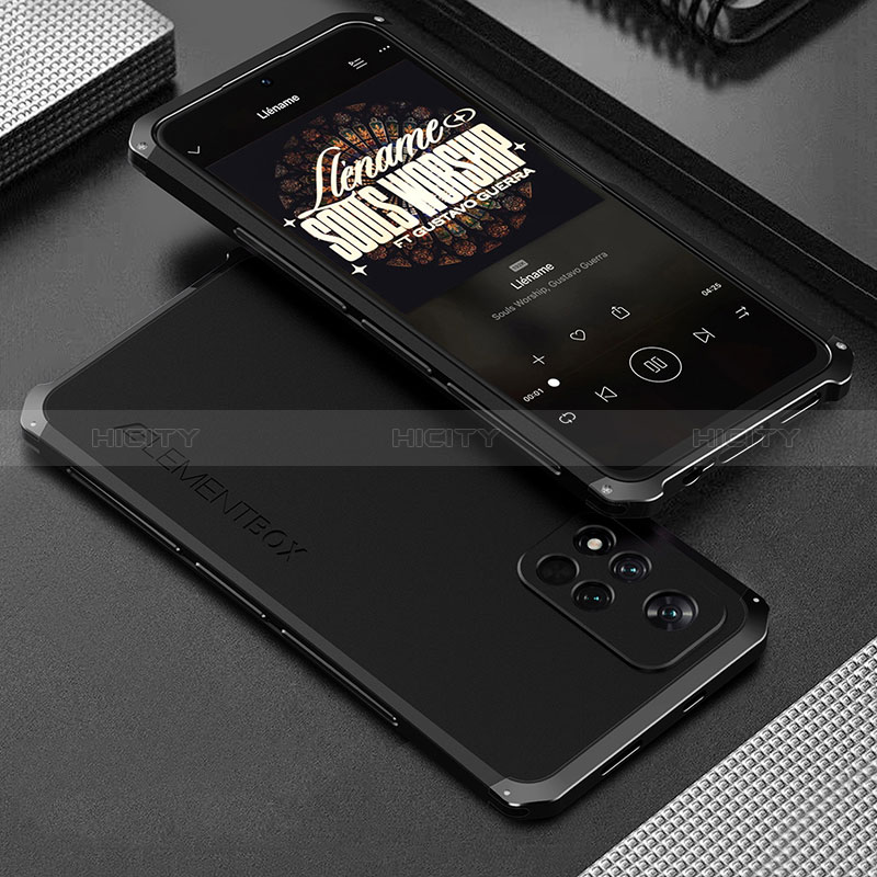 Coque Luxe Aluminum Metal Housse Etui 360 Degres pour Xiaomi Mi 11i 5G (2022) Plus