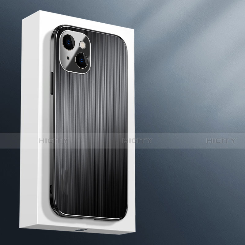 Coque Luxe Aluminum Metal Housse Etui M01 pour Apple iPhone 14 Plus