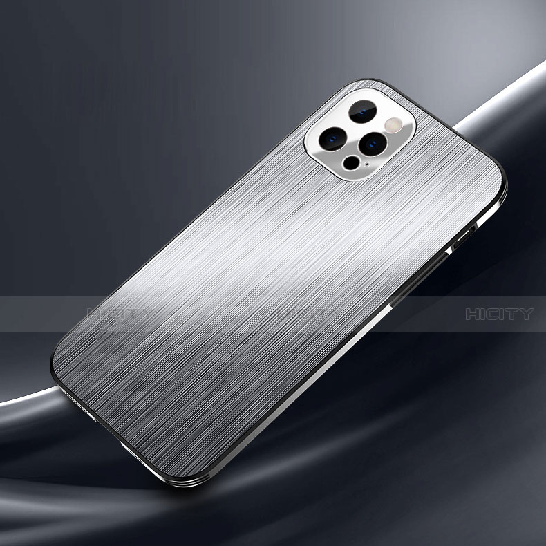 Coque Luxe Aluminum Metal Housse Etui M02 pour Apple iPhone 13 Pro Max Plus