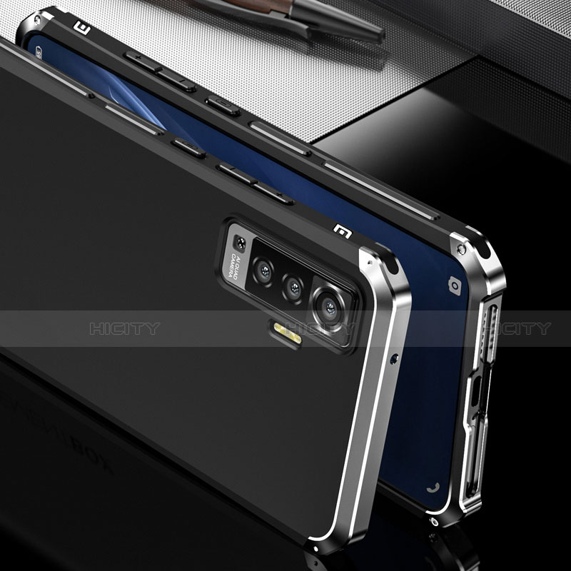 Coque Luxe Aluminum Metal Housse Etui M03 pour Vivo X50 5G Plus