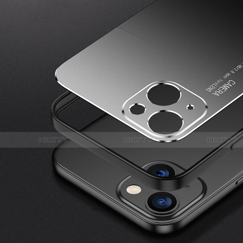 Coque Luxe Aluminum Metal Housse Etui M04 pour Apple iPhone 14 Plus Plus
