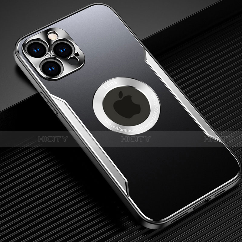 Coque Luxe Aluminum Metal Housse Etui M07 pour Apple iPhone 14 Pro Max Plus