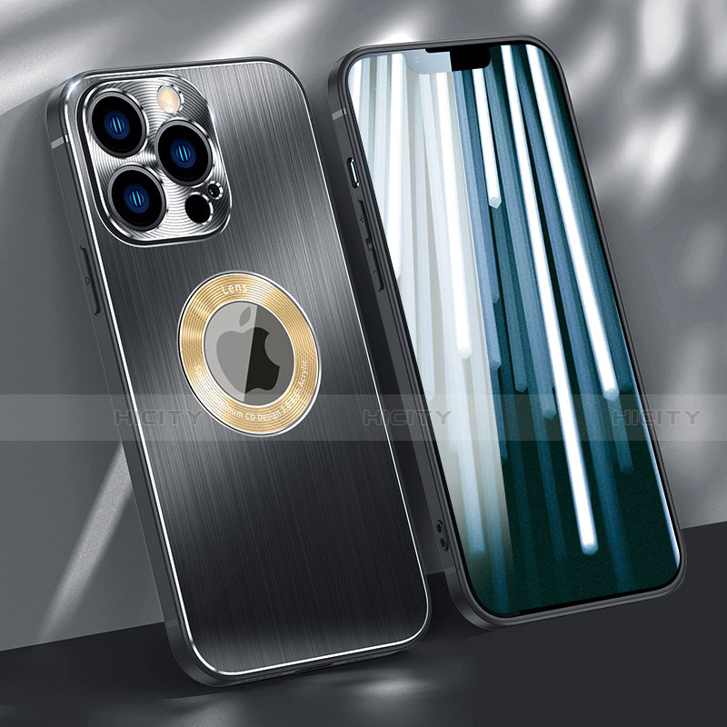 Coque Luxe Aluminum Metal Housse Etui M08 pour Apple iPhone 13 Pro Max Plus