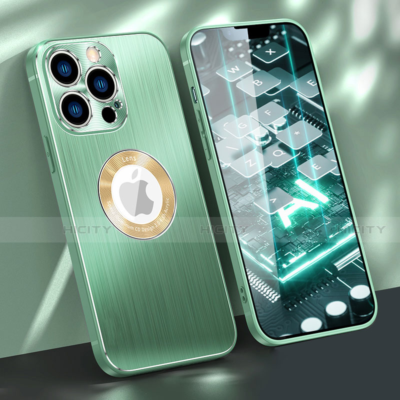 Coque Luxe Aluminum Metal Housse Etui M08 pour Apple iPhone 13 Pro Max Plus