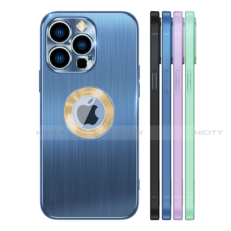Coque Luxe Aluminum Metal Housse Etui M08 pour Apple iPhone 13 Pro Max Plus