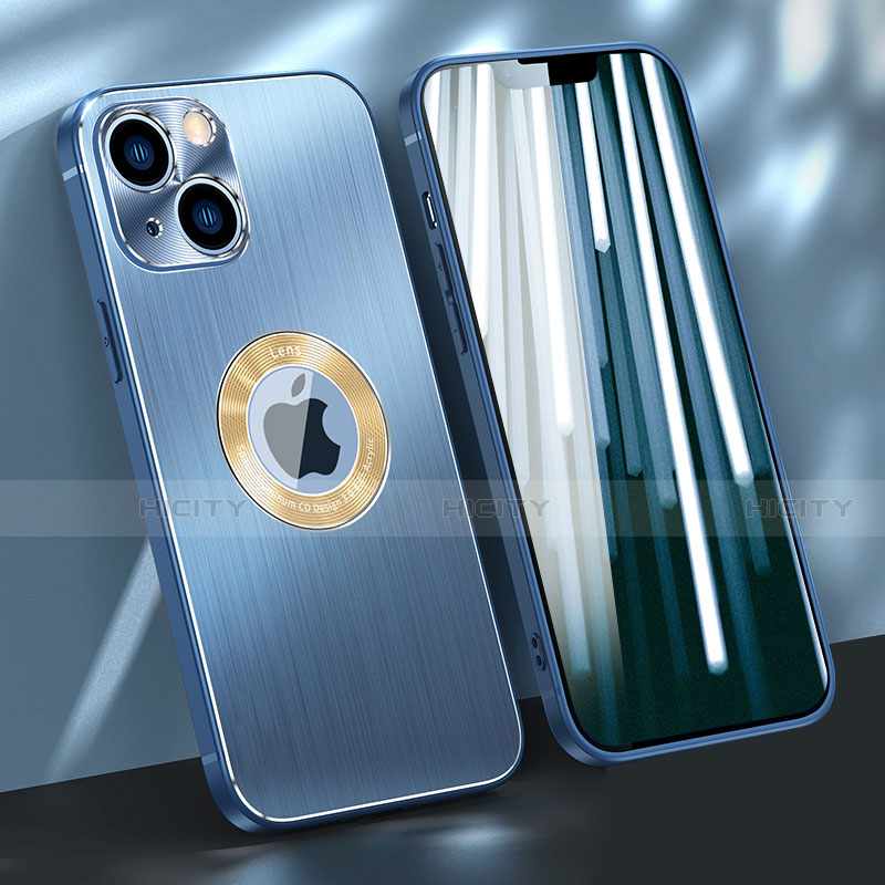 Coque Luxe Aluminum Metal Housse Etui M08 pour Apple iPhone 14 Plus