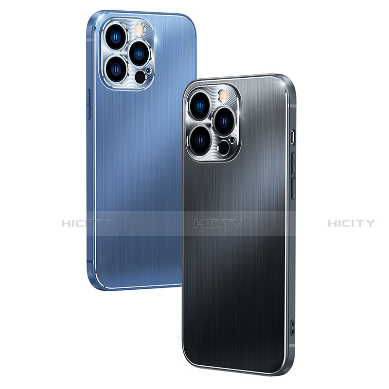 Coque Luxe Aluminum Metal Housse Etui M09 pour Apple iPhone 13 Plus