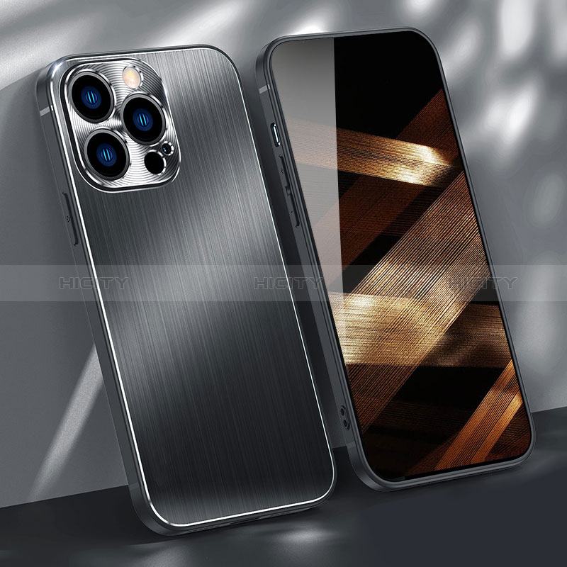 Coque Luxe Aluminum Metal Housse Etui M09 pour Apple iPhone 14 Pro Max Plus