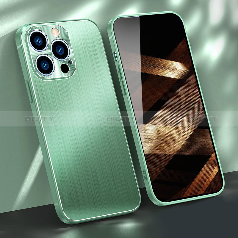 Coque Luxe Aluminum Metal Housse Etui M09 pour Apple iPhone 14 Pro Max Plus