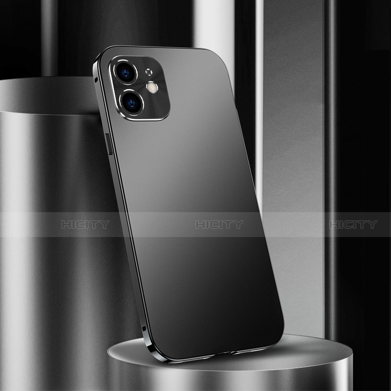 Coque Luxe Aluminum Metal Housse Etui N01 pour Apple iPhone 12 Mini Plus